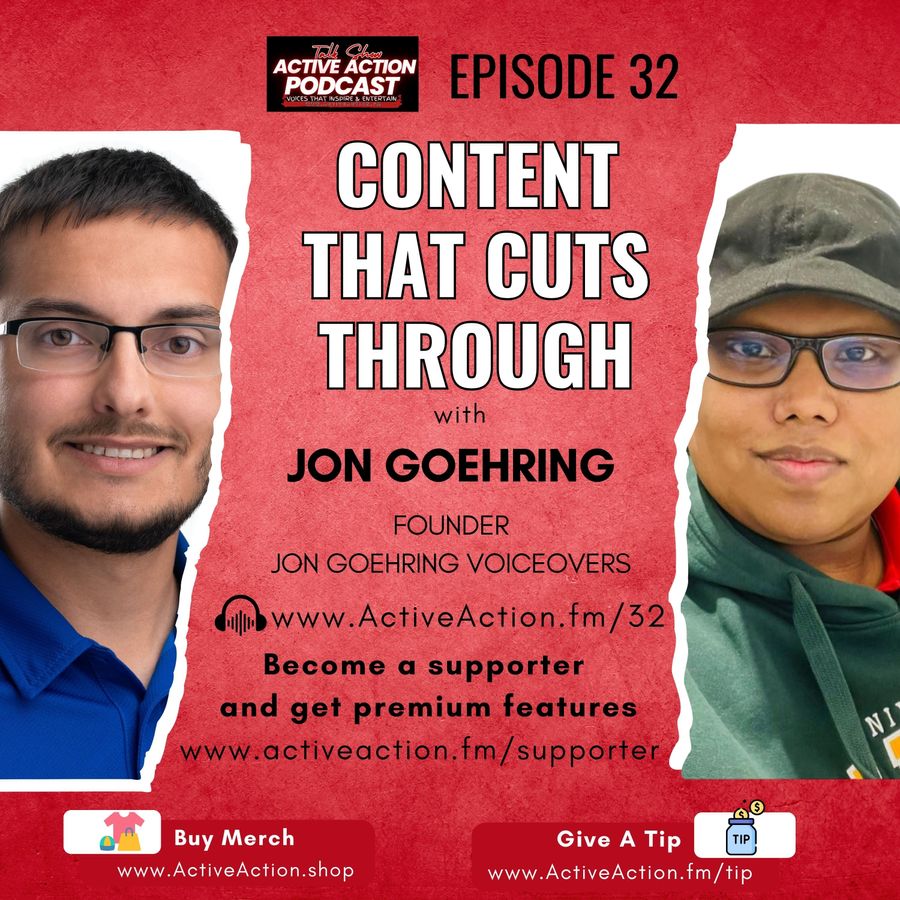 Content That Cuts Through - with Jon Goehring | Epi.32