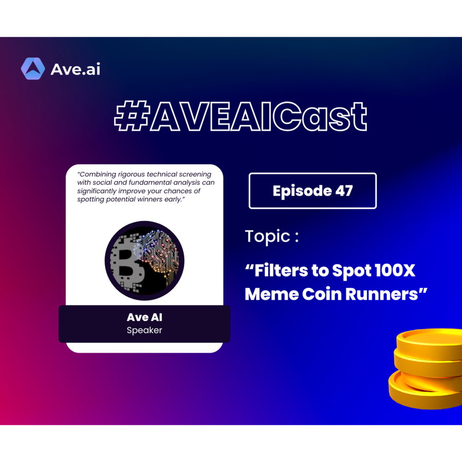 Filters to Spot 100X Meme Coin Runners | Podcast Episode on RSS.com