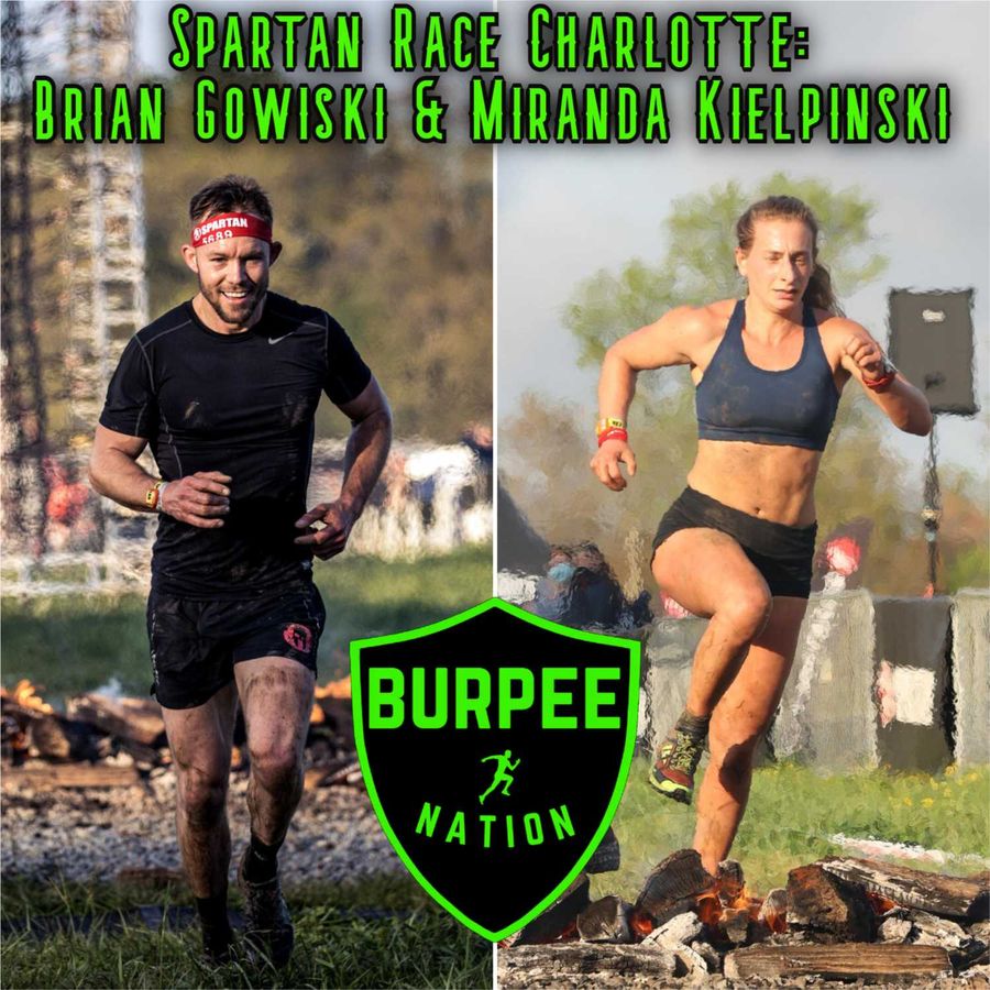 Burpee Nation Spartan Race Charlotte Brian Gowiski & Miranda