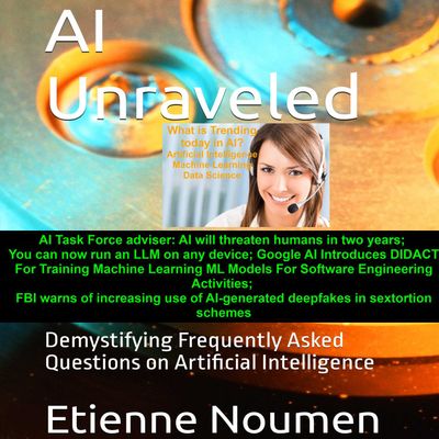 AI Unraveled Podcast June 2023: AI Task Force adviser: AI will threaten humans in two years; You can now run an LLM on any device; Google AI Introduces DIDACT For Training Machine Learning ML Models For Software Engineering Activities; FBI warns of increasing use of AI-generated deepfakes in sextortion schemes; Daily AI Update News from Meta, Apple, Argilla Feedback, Zoom, and Video LLaMA