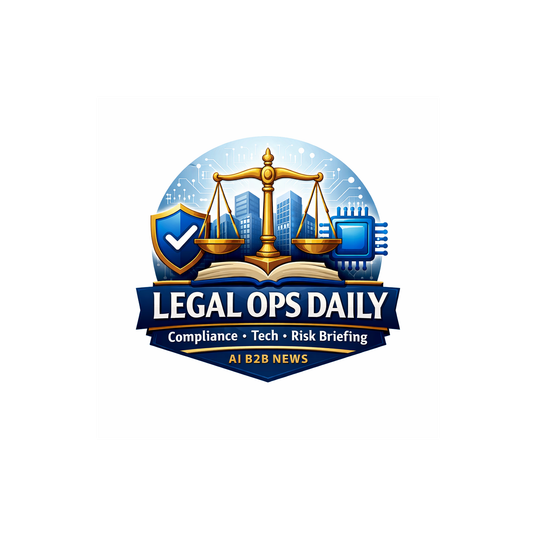 Legal Ops Daily — Compliance, Tech, and Risk Briefing- AI B2B News