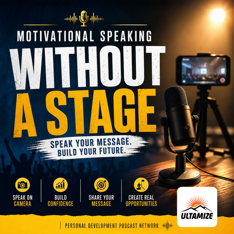 Motivational Speaking Without a Stage cover art - Ultamize Personal Development Podcast Network
