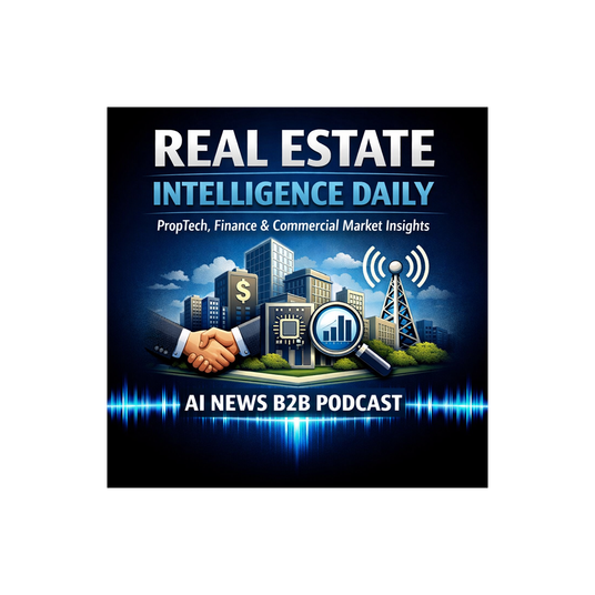 Real Estate Intelligence Daily — PropTech, Finance & Commercial Market Insights- AI News B2B Podcast