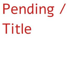 Title / Pending