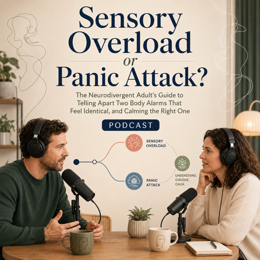 Sensory Overload or Panic Attack? The Neurodivergent Adult's Guide to Telling Apart Two Body Alarms