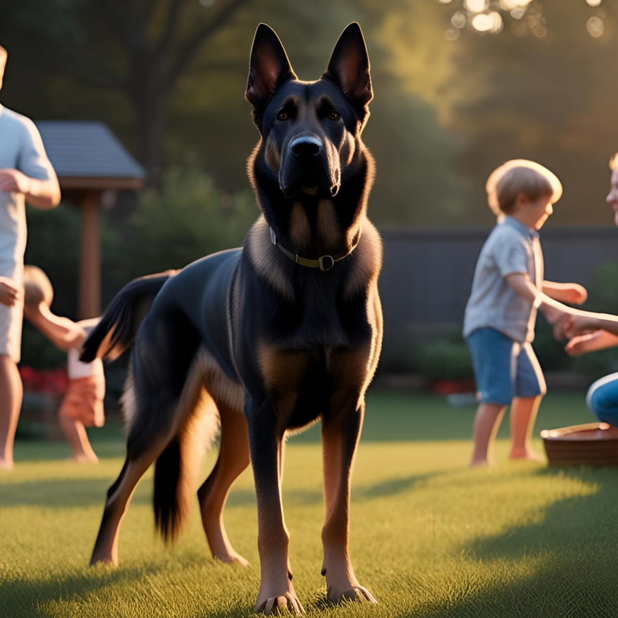 Malinois Might The Story of Max, the Agile Guardian