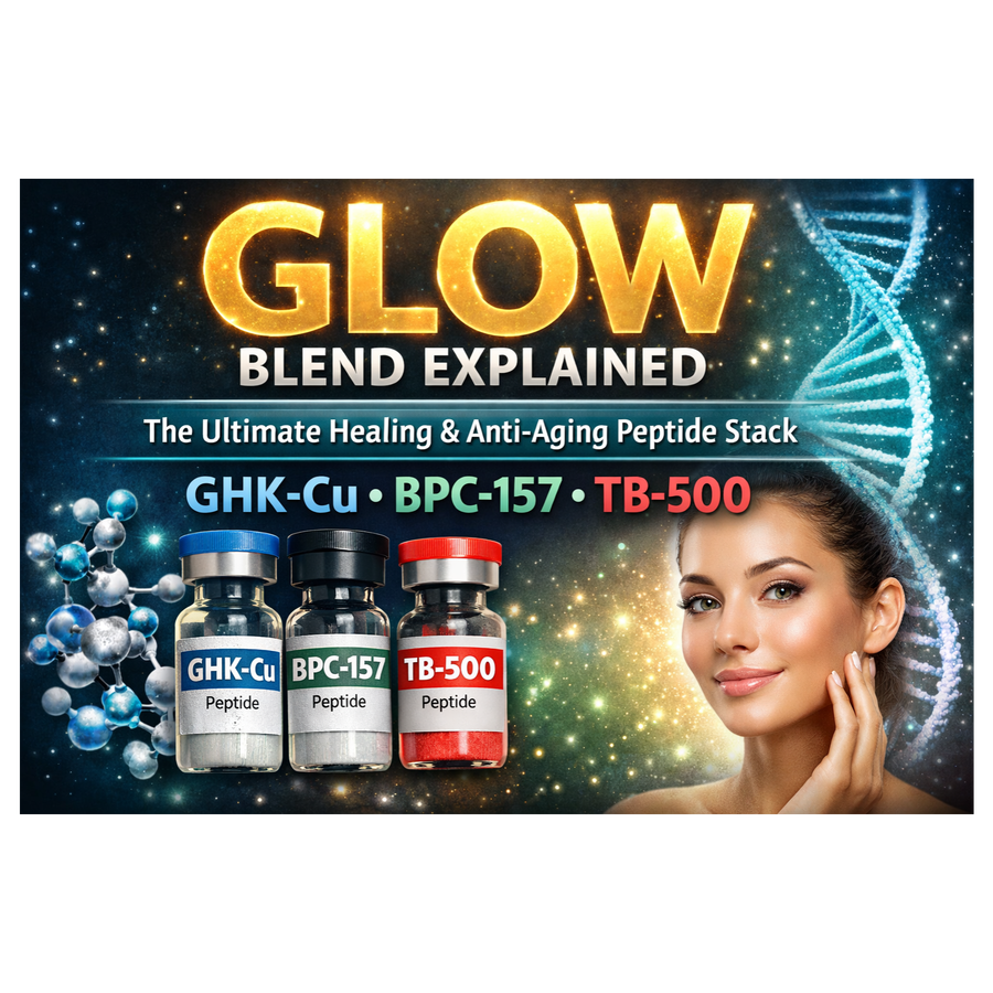 copper tripeptide ghk-cu hair growth study Glow Blend Capsules | BPC-157 TB-500 GHK-Cu main image 0