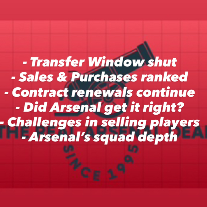 Arsenal's 2025 Transfer Window Ranked!