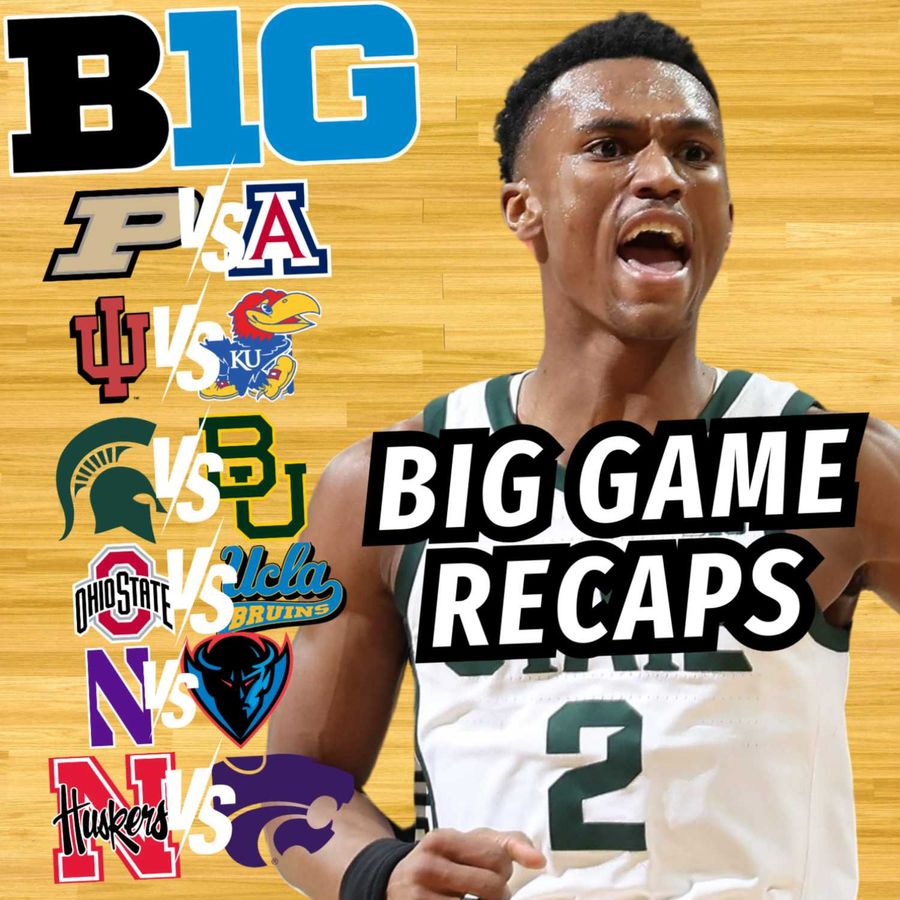 The Big Ten Huddle Big Ten Basketball Recap Purdue, Indiana
