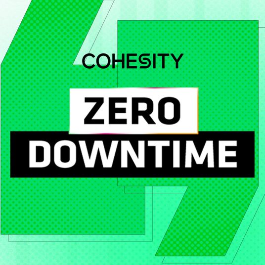 Cohesity Zero Downtime